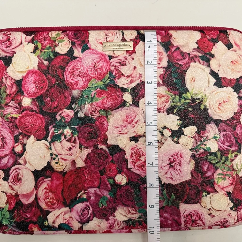 Kate Spade Pink and Red Floral Sleeve